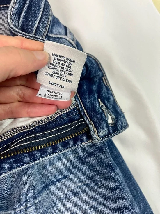 BKE Women's Billie slim fit high rise super flare jeans 28x35.5 - Picture 6 of 14